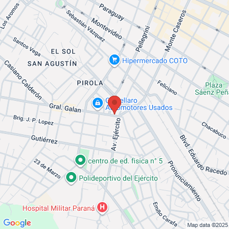 American Style Barbershop map