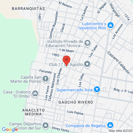 Barbería Aarón map