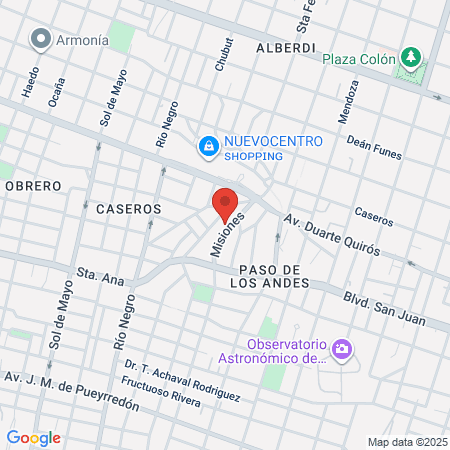 Que Bellas Salon map