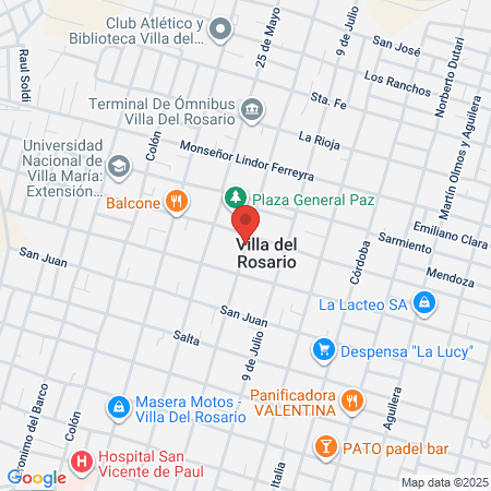 Beauty Estudio Rosa De Saron map