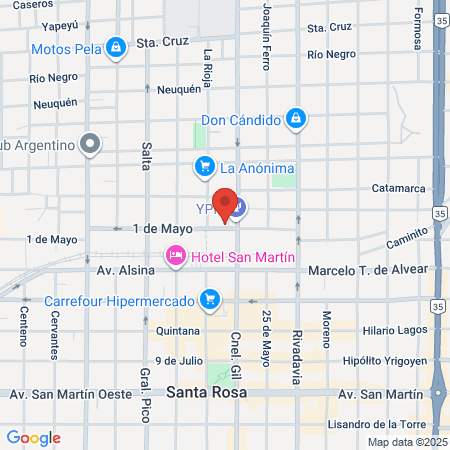 Salon De Belleza Rosario map