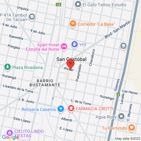 Veterinaria Tierra Gaucha map