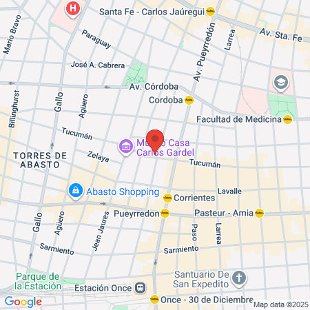 Estética Beatriche map