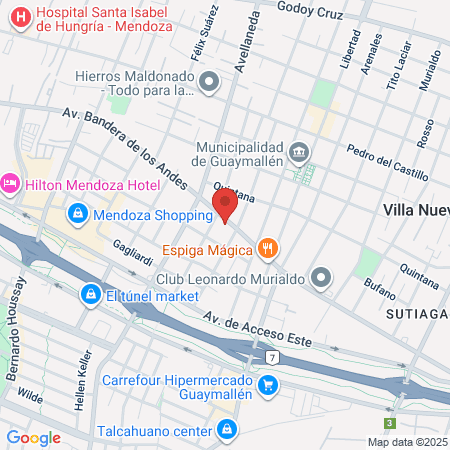 Centro Veterinario Villa Nueva map