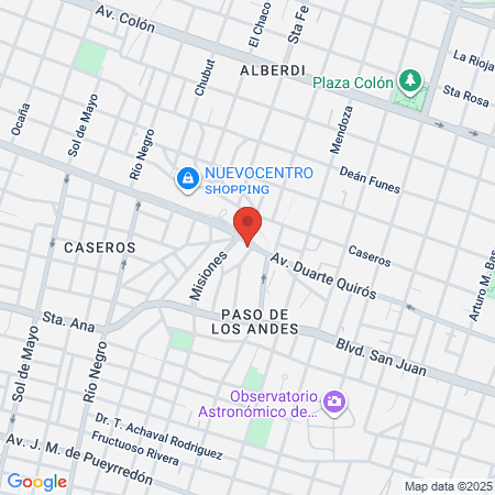 Osteopatia Josefina Basile map