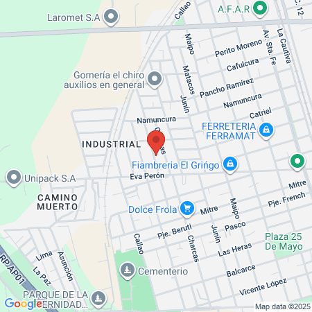 Simplemente Bella map