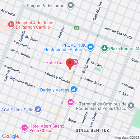 Blis Spa San Roque Corrientes B Jardin map