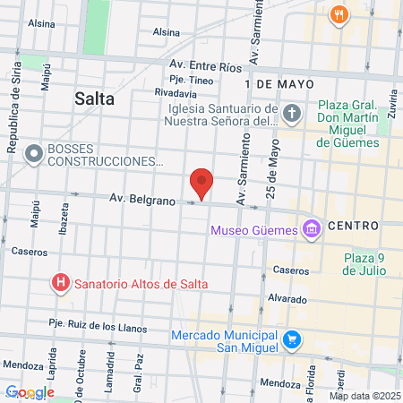 Odontología General Martín Otaegui map