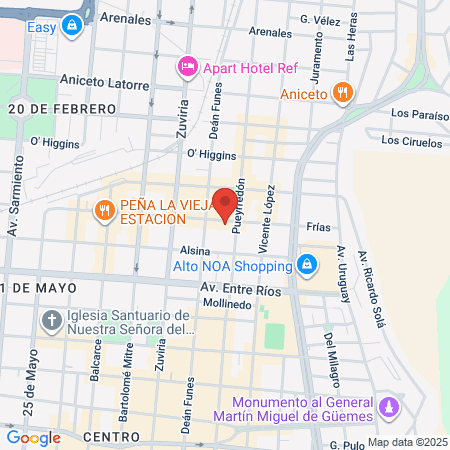 Odontologia Dr Daniel Lupa map