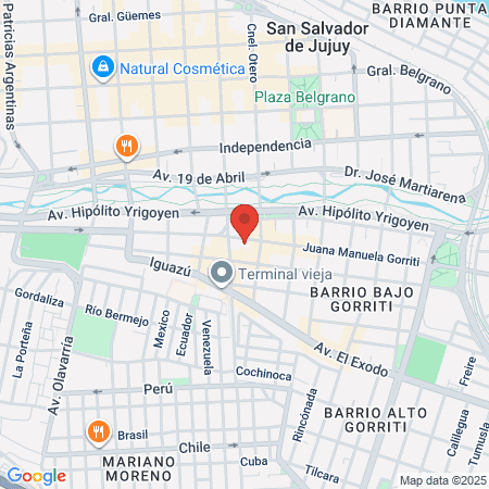 Centro Privado Balcarce map