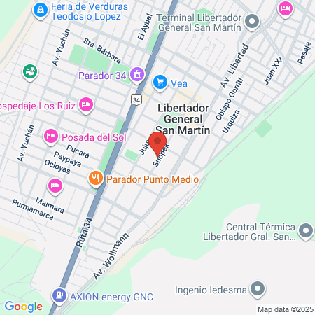 Dr Horacio Sona Odontologo map