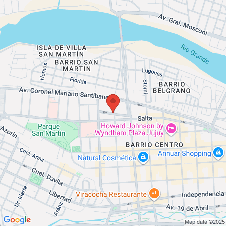 Dr Alejandro Gustavo Hansen map