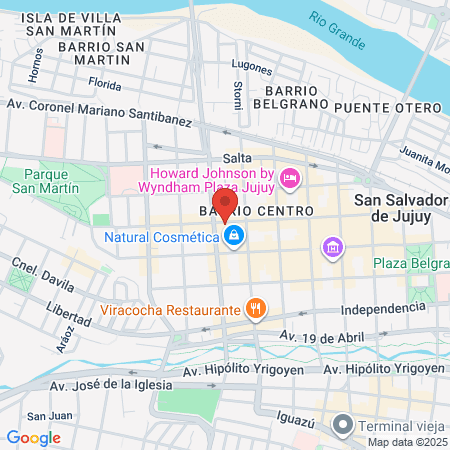 Gerardo Gimenez Odontólogo map