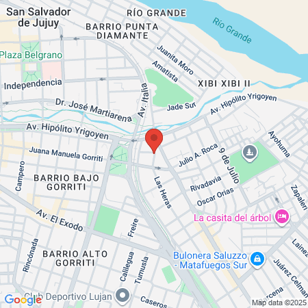 Dr Anze Víctor Hugo map