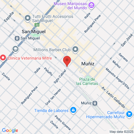 Veterinaria San Andrés map