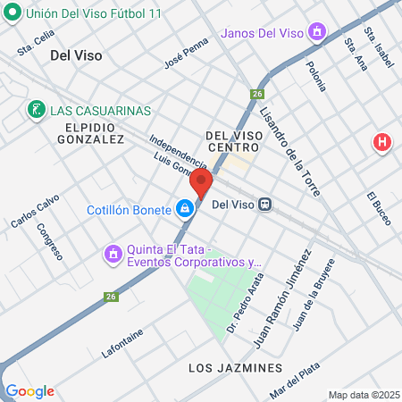 La Martina Veterinaria map