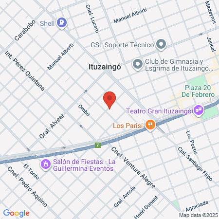 Dra Claudia Raposo map