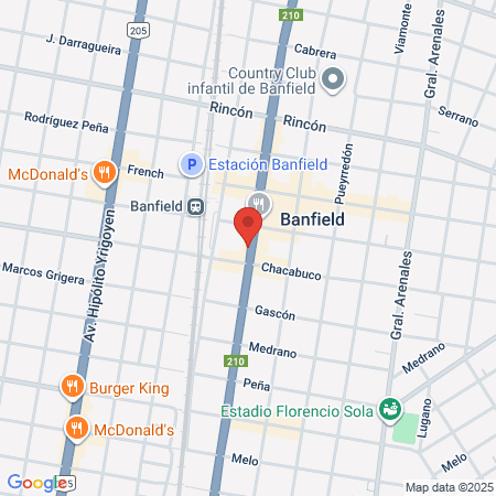 Alsina Salud Consultorios Medicos Dr Cruz map