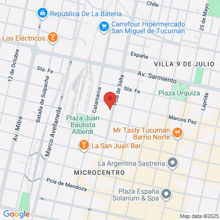 Bap Salud And Estética map