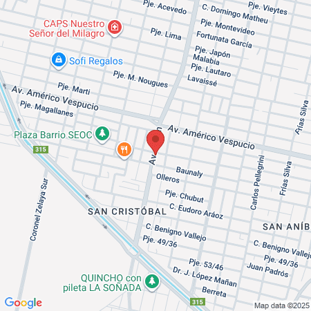 Cirujano Gral Dr Rodrigo Pintor map