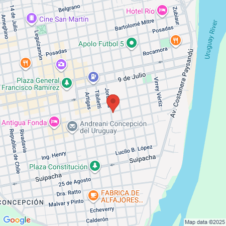 Cisneros Coiffeur map