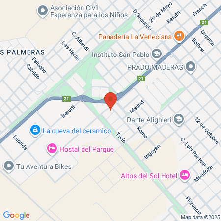 Tonsus Barbería map