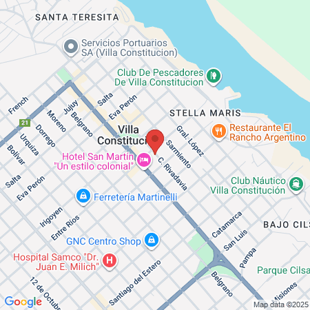 Leonela Estilista Unisex map