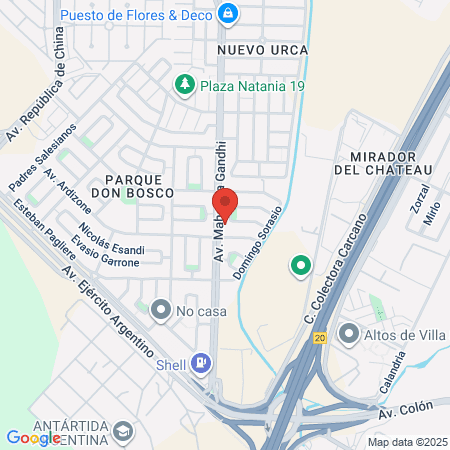 Agos Nails Uñas map