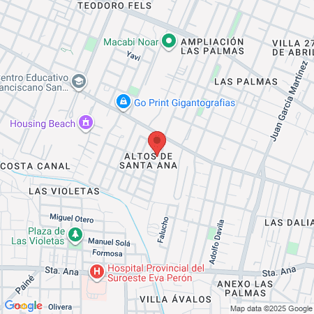 Magali Vegas Make Up map