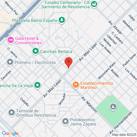 Clínica Veterinaria Dr Roberto Abarno map