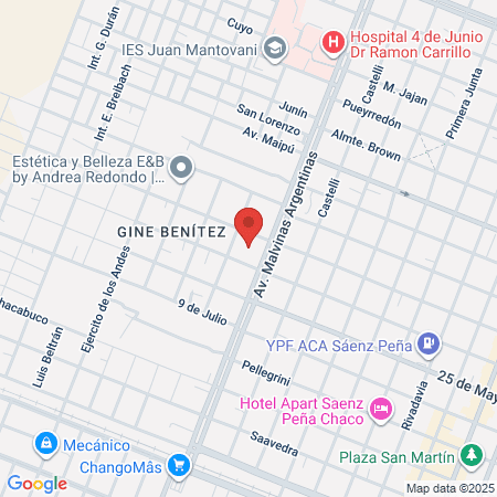 Veterianaria Kaufmann map