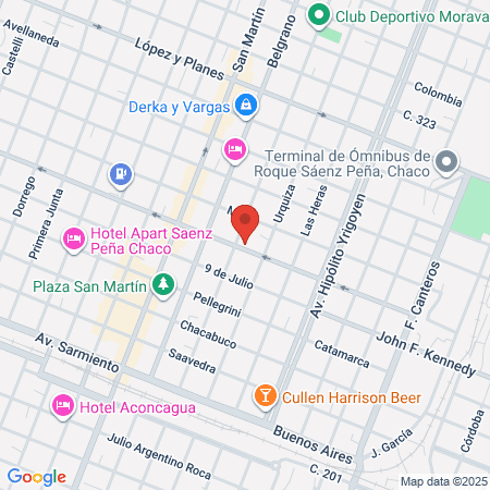 Veterinaria Sapucai map