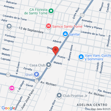 Veterinaria San Martin map