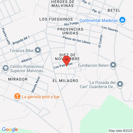 Entrenamiento Fisico Integral map