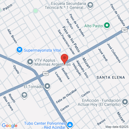 All Star Barbershop map