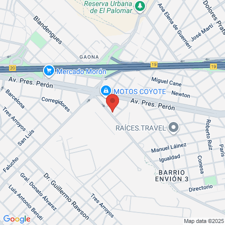 Barbería Panter map