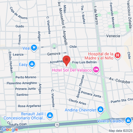 Centro De Fitness Maria Belén map