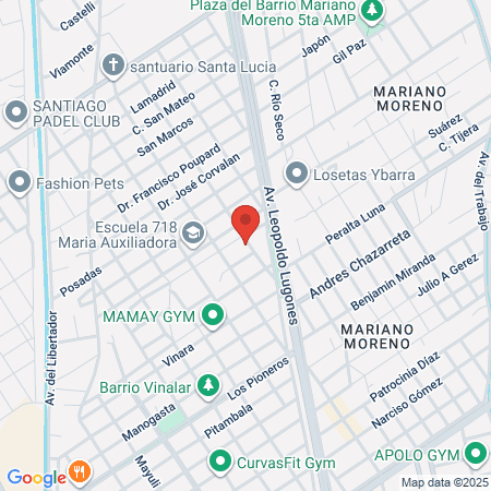 Máxima Estética map