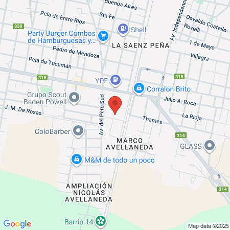 Peluqueria map