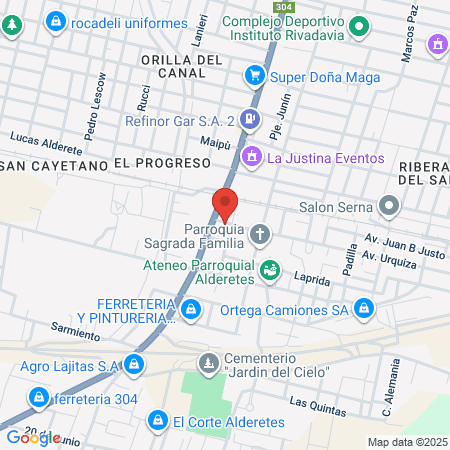 Vilas Tafi Viejo map