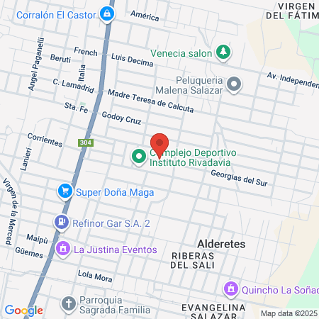 Tijerita Mágica Salón Unisex map