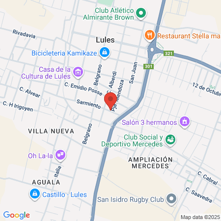 Estética Monik Unisex Los Aguirre map