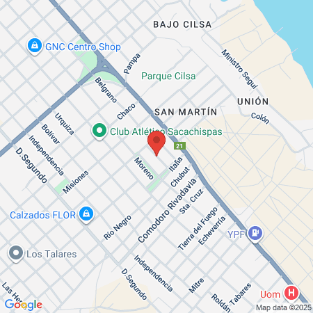 Sg Estilisa Unisex map