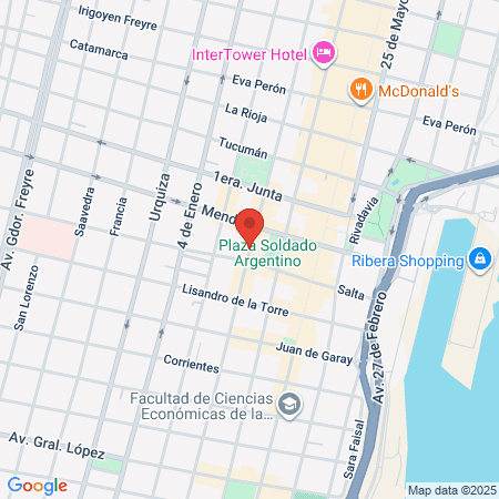 Cuatro Hojas Estetica map