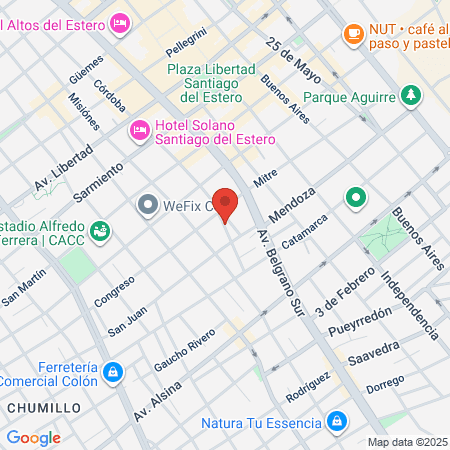 María Laura Beck Uñas Y Pestañas map