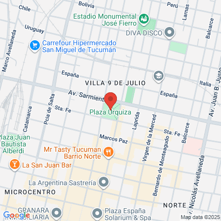 Sir Rehabilitación map