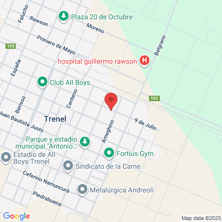 Biosalud Gimnasio map