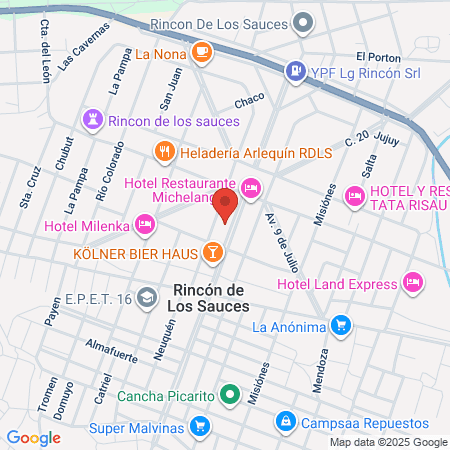 Gimnasio Patagonia map