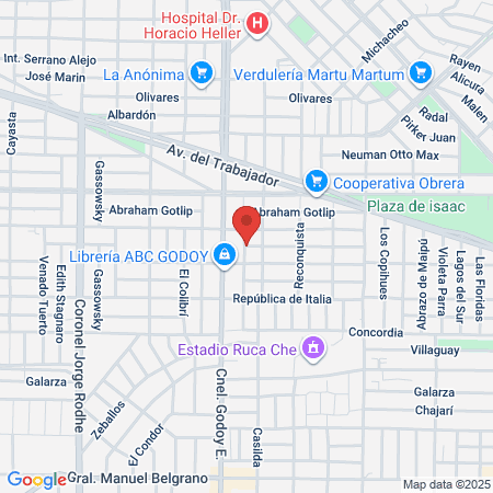 New Concept: Gym And Delivery Trainer map