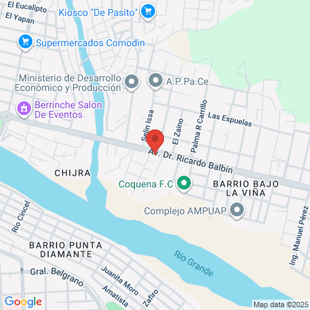 Gallegos Barberia map